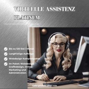 Virtuelle Assistenz-Platinum Paket