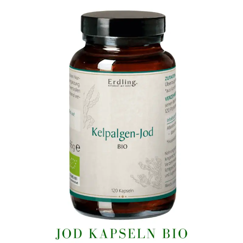 Jod Kapseln Bio-Natur Produkt Shop Supplement