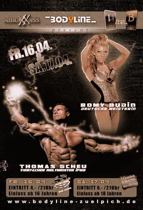 Romy Budin-Fitness Show Auftritte